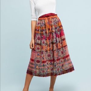 As know as Virgo embroidered skirt, xs/small.